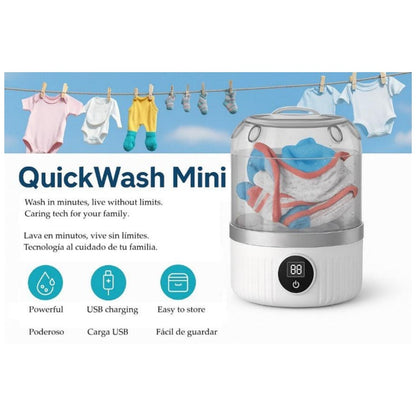 Mini Wireless Portable Washing Machine