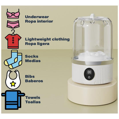 Mini Wireless Portable Washing Machine