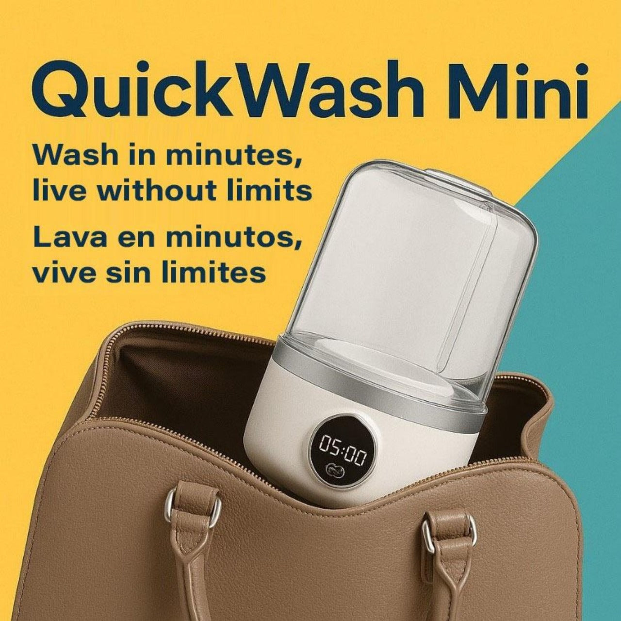 Mini Wireless Portable Washing Machine